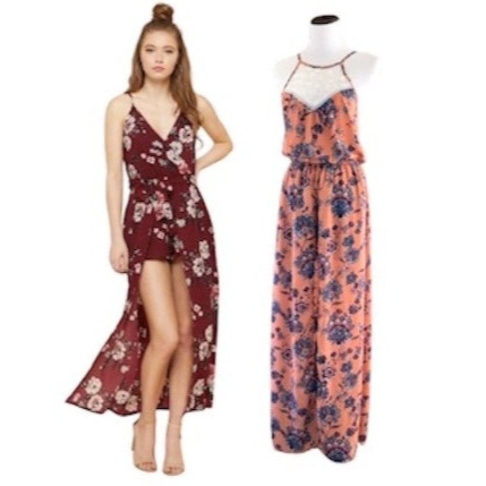Romper maxi overlay